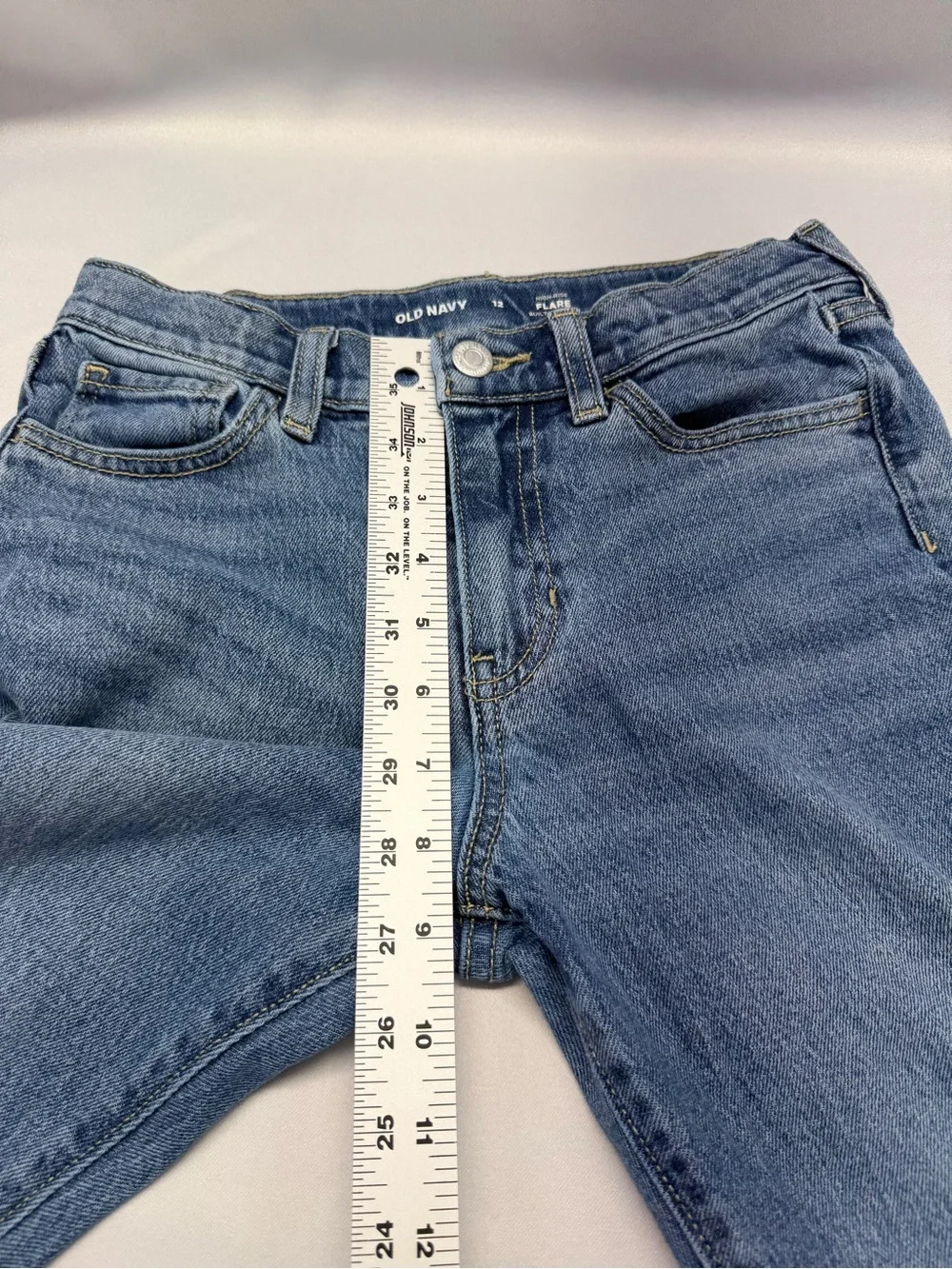 Old Navy High‑Rise Flare Jeans | Girls 12 | GUC
